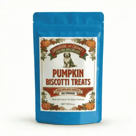 Crunchy Pumpkin Biscotti Dog Treats – Limited Ingredients, Big Tail Wags