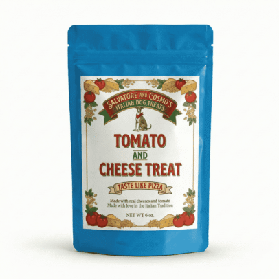 Tomato and Cheese Italian Dog Treats