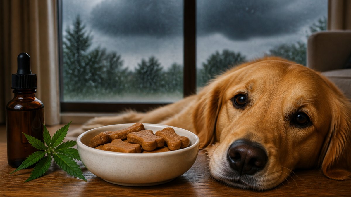CBD Dog Treats for Thunderstorm Anxiety: 2026 Guide