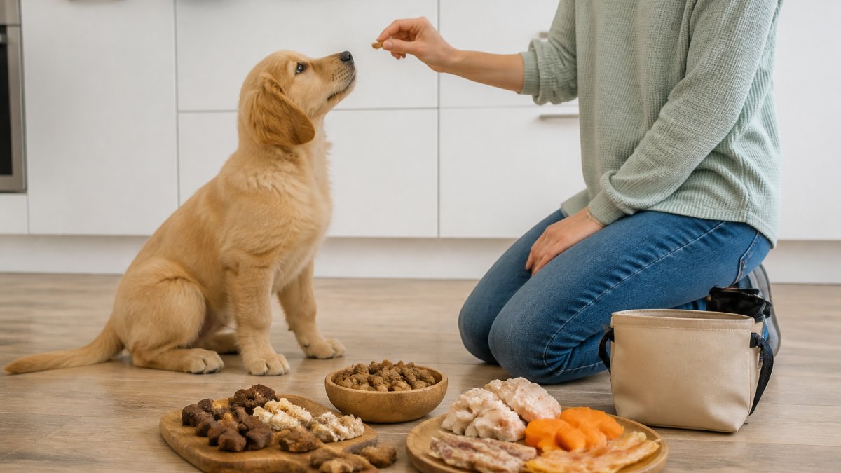 Safe Natural Treats for Puppy Training